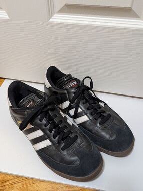 Adidas Samba Sneakers Shoes Black Men’s Size 9.5